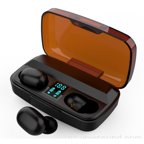 Auriculares Bluetooth en la oreja Auriculares inalámbricos verdaderos